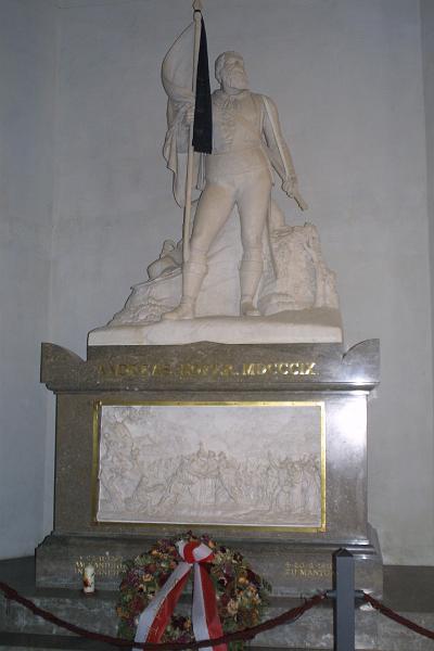 00131.jpg - Memorial to Andreas Hoffer. He was a local hero during the Napoleonic wars.