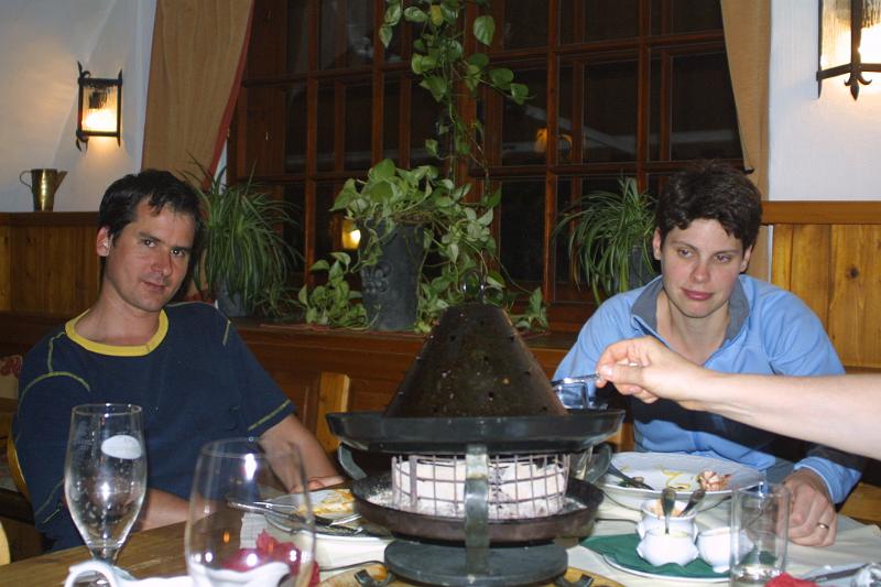 00585.jpg - Suppertime at the Schlosshotel Thannegg