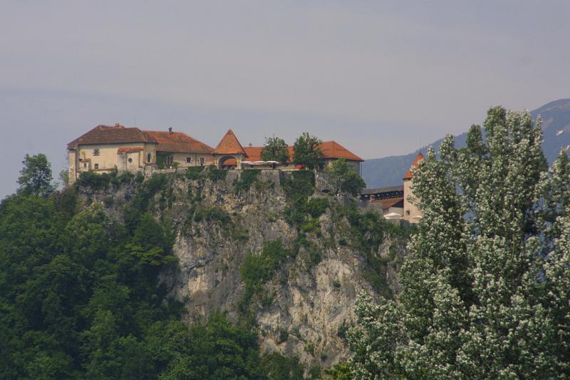 00618.jpg - Blejski Grad on the hill over Bled, Slovenia