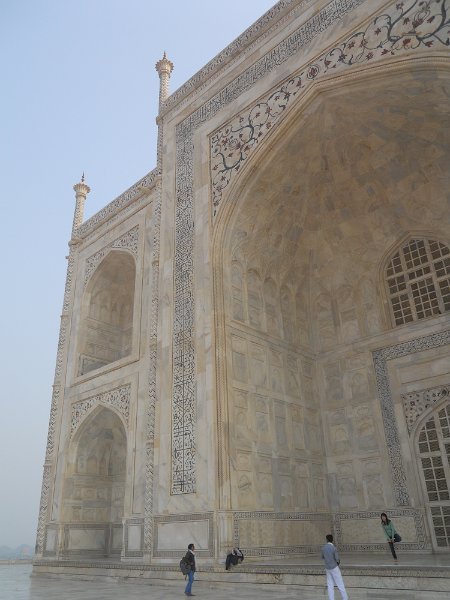2134232_WallDetailTajMahal.jpg - The Taj Mahal.