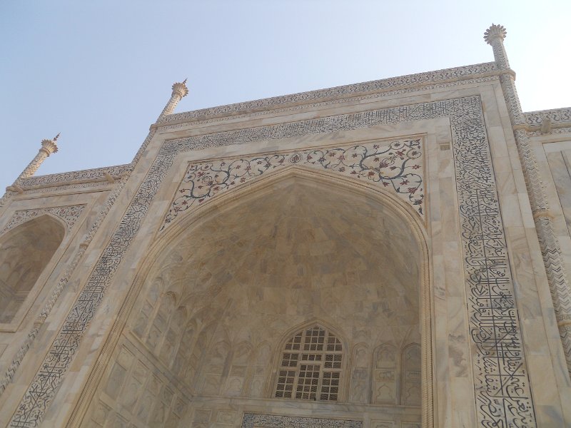 2134233_WallDetailTajMahal.jpg - The Taj Mahal.