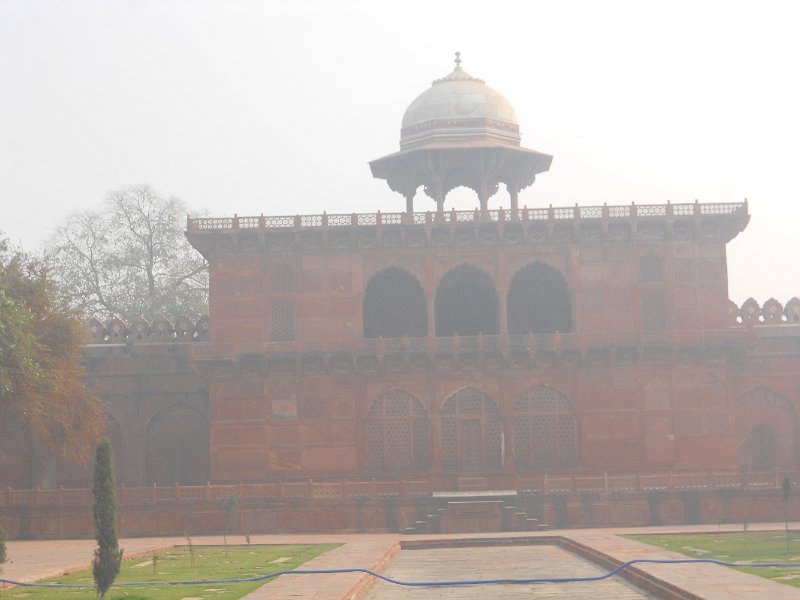 2141244_WallDetailTajMahal.jpg - Building in wall around the Taj Mahal.
