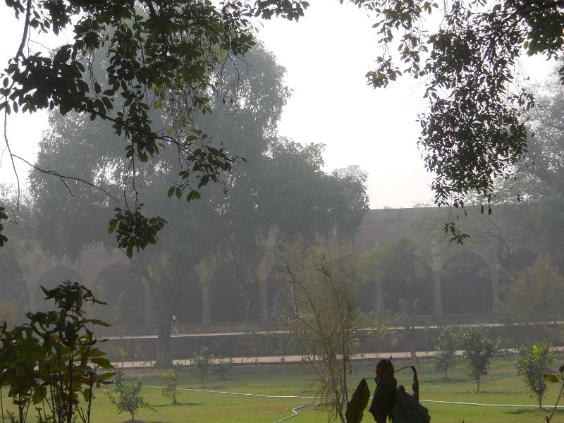 2142246_WallTajMahal.jpg - Gardens surounding the Taj Mahal.