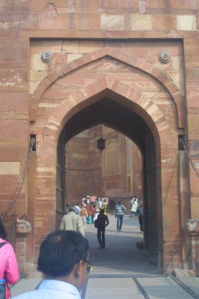 2154000_EntranceToAgraFort.jpg - Entrance to the Agra Fort.