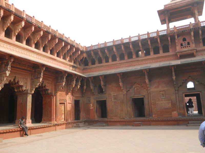 2166270_AgraFort.jpg - Inside the Jahangir Mahal. The Agra Fort.