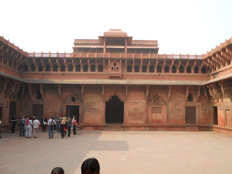 2166271_AgraFort.jpg - Inside the Jahangir Mahal. The Agra Fort.