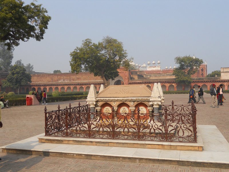 2187297_AgraFort.jpg - Memorial to John Colvin. The Agra Fort.