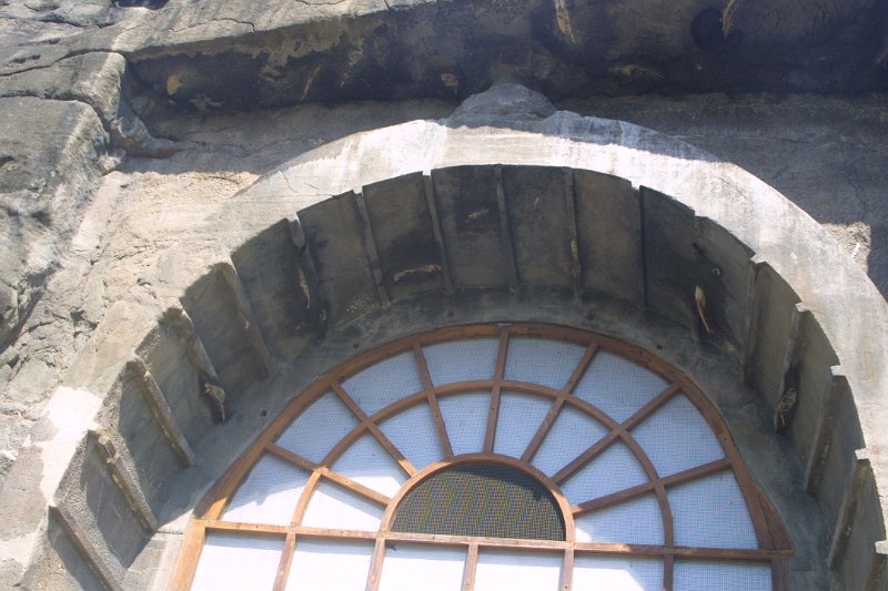 2029000_TempleAtAjantaCaves.jpg - The curved top means its a temple. The Ajanta Caves.