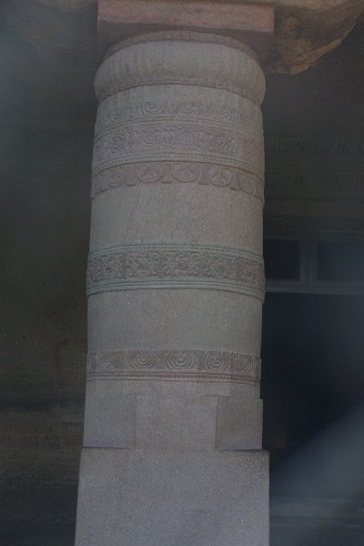 2053000_PilarDetailAjantaCaves.jpg - Pillar detail. The Ajanta Caves.
