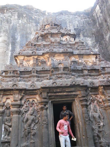 2099197_ElloraCaves.jpg - The Kailsh Temple. The Ellora Caves.