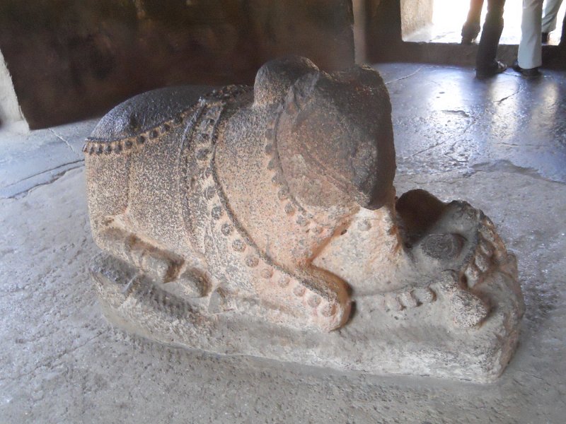 2099200_ElloraCaves.jpg - Nandi inside the Kailash Temple. The Ellora Caves.