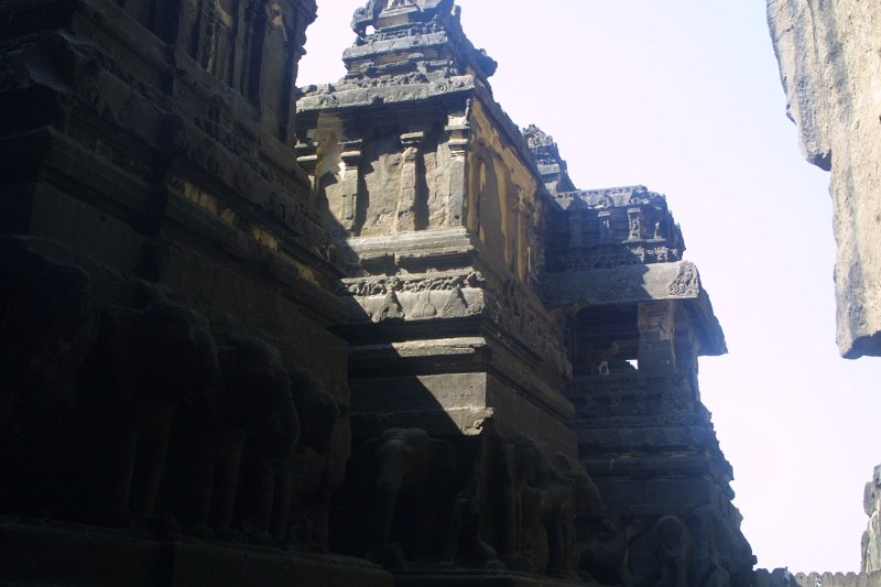 2100000_KailashTempleElloraCaves.jpg - The Kailash Temple. The Ellora Caves.