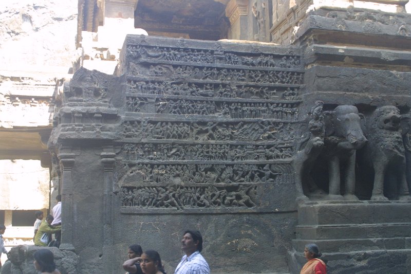2101000_KailashTempleElloraCaves.jpg - The Kailash Temple. The Ellora Caves.