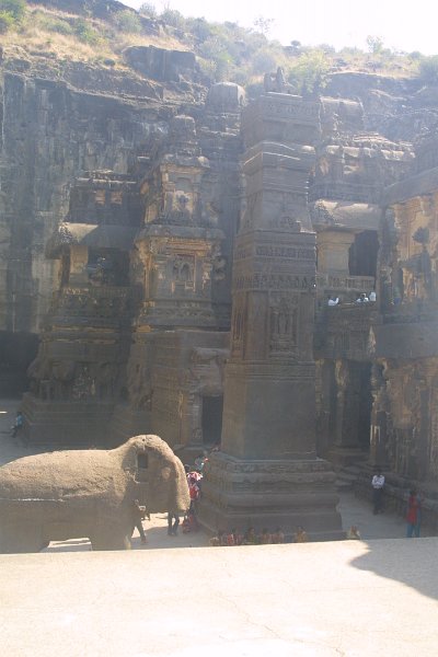 2104000_KailashTempleElloraCaves.jpg - The Kailash Temple. The Ellora Caves.