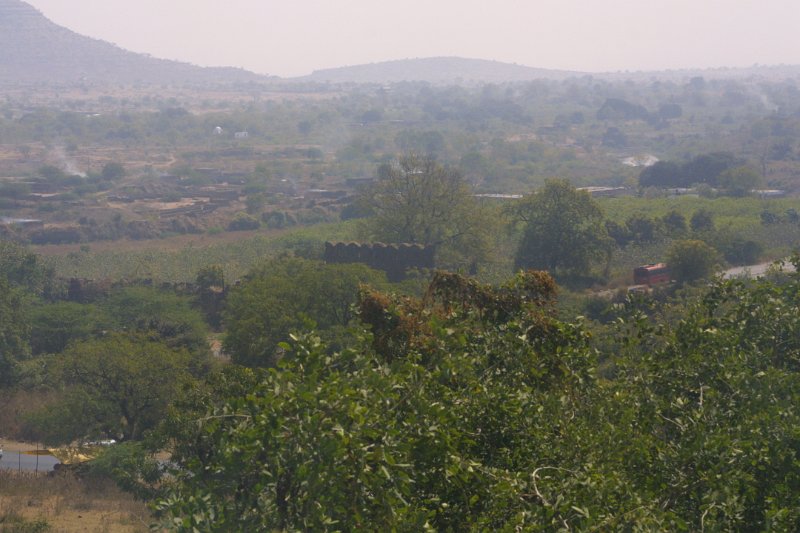 2109000_WallSectionOfDaulatabadFort.jpg - Wall section at Daulatabad Fort near the Ellora Caves.