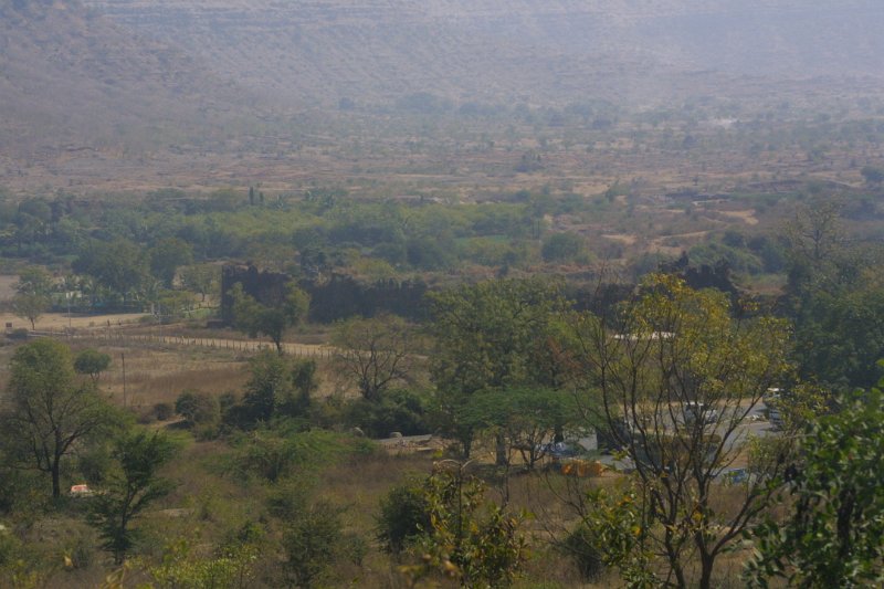 2110000_WallSectionOfDaulatabadFort.jpg - Wall section at Daulatabad Fort near the Ellora Caves.