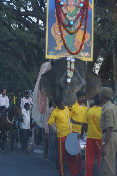 1548000_ElephantProcessionStreetAnywhereKarnataka.jpg - Funeral procession. Karnataka.