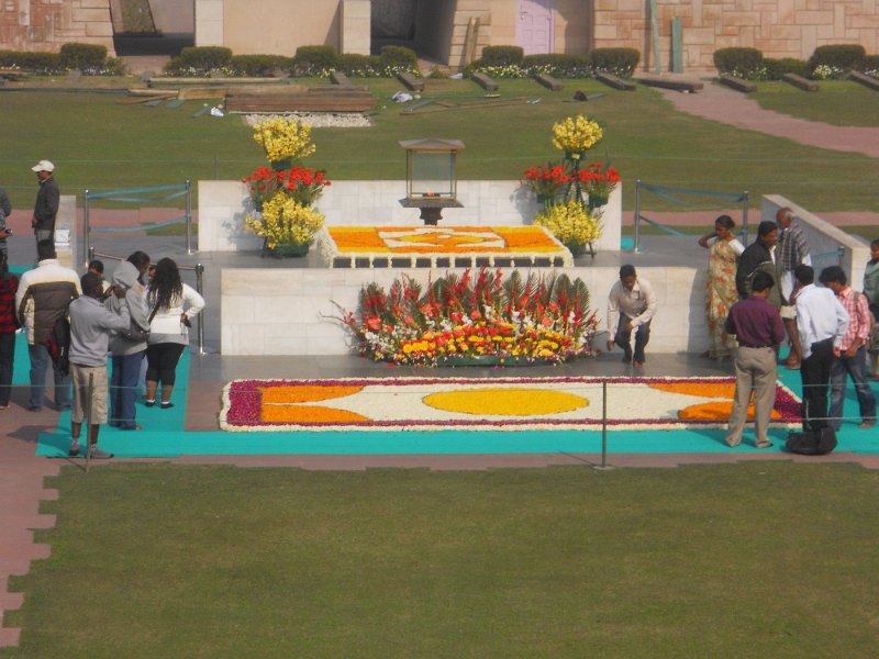2235347_GandhiMemorial.jpg - Raj Ghat Gandhi Memorial. Delhi.
