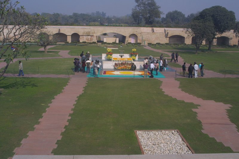 2236000_RajGhatGandhiMemorialDelhi.jpg - Raj Ghat Gandhi Memorial. Delhi.
