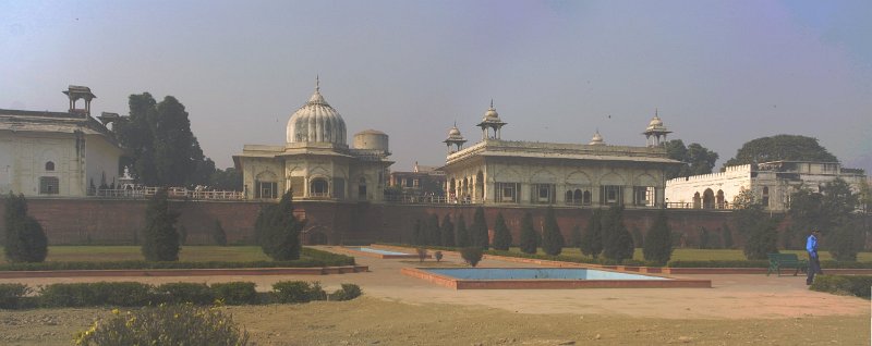 2243100_RearViewOfRedFortDelhi.jpg - Rear view of the Red Fort. Delhi.