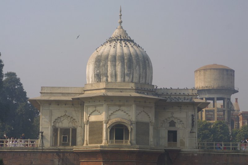 2244000_RearViewOfRedFortDelhi.jpg - Rear view of the Red Fort. Delhi.