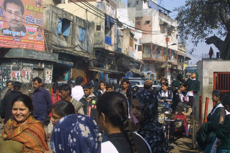 2291000_StreetSceenInDelhi.jpg - Street sceen in Delhi.