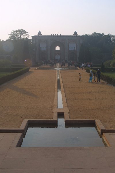 2305000_ViewOfGateHouseFromHumayunsTomb.jpg - View of the Gate House from Humayun's Tomb. Delhi.