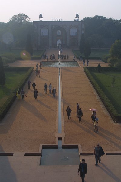 2308000_ViewOfGateHouseFromHumayunsTomb.jpg - View of the Gate House from Humayun's Tomb. Delhi.