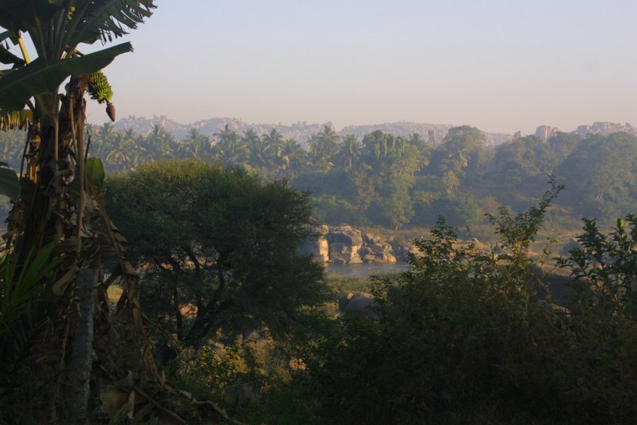 1089000_Hampi.jpg - View of the river at Hampi.