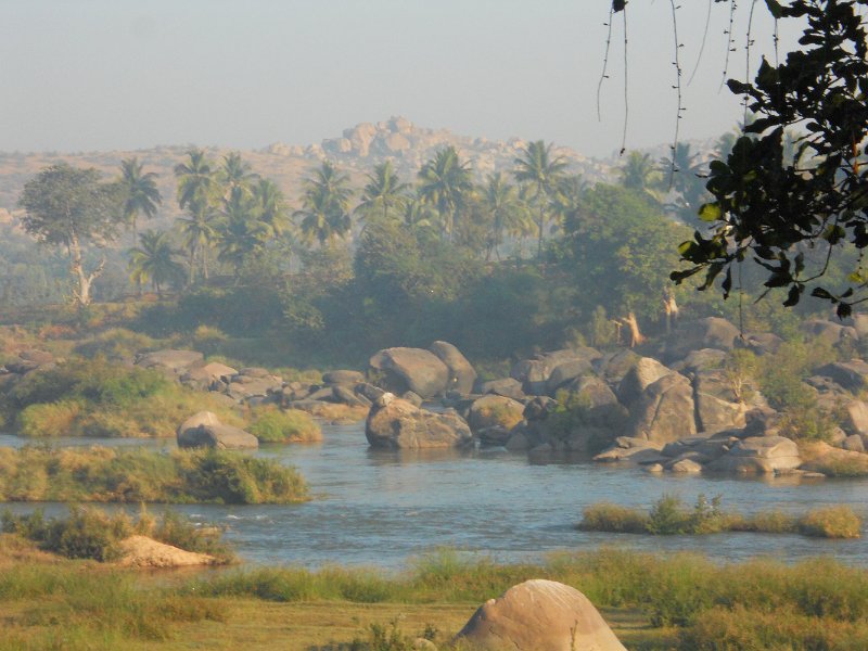 1097633_ViewFromMangoTreeHampi.jpg - View of the river from the Mango Tree restaurant.