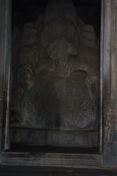 1185000_GaneshaImageHampi.jpg - Statue of Ganesha at Kadalekalu Ganesha temple.