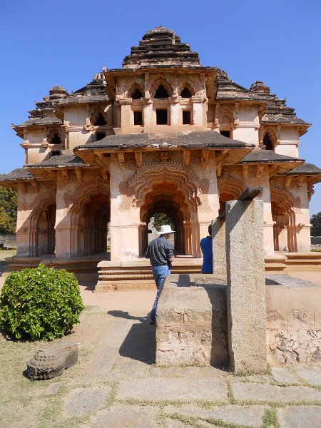 1281663_LotusMahalHampi.jpg - The Lotus Mahal inside the Zenana enclosure. Hampi.
