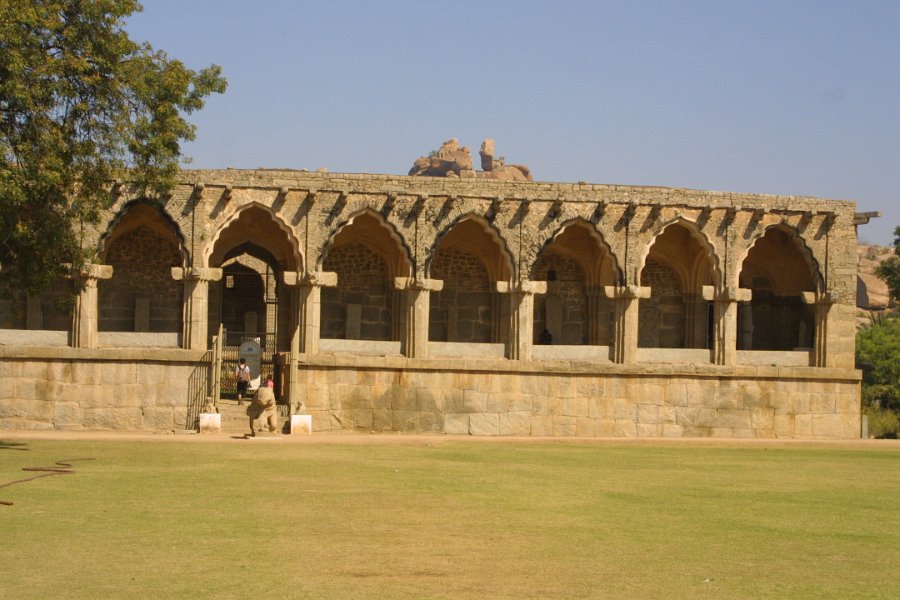 1288000_ZenanaEnclosureHampi.jpg - Museum inside the Zenana Enclosure. Hampi.