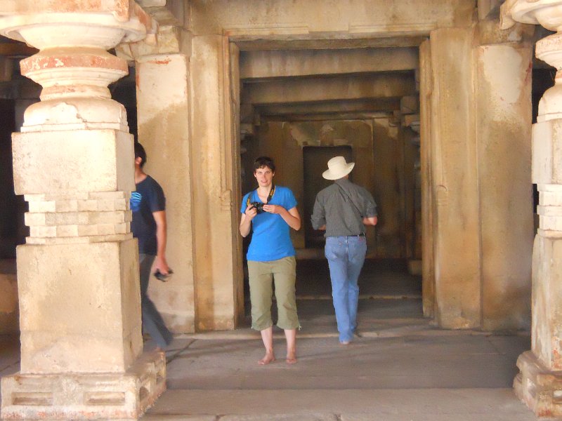 1301674_JenAtJainaTempleHampi.jpg - Martin, Jen and Jim at ruins at Jaina Temple. Hampi.