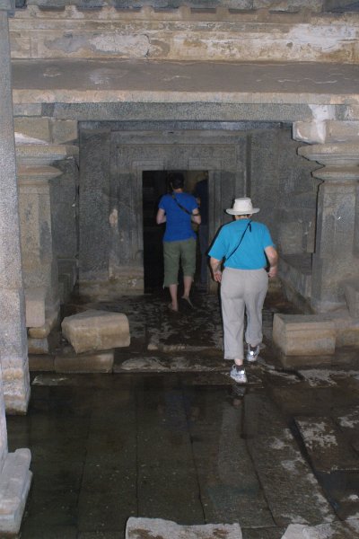 1320000_JenAndKathyUndergroundSivaTempleHampi.jpg - Jen and Kathy inside the underground Siva Temple. Hampi.