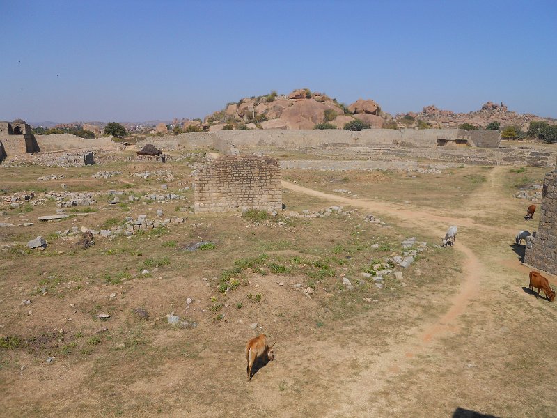 1373705_ViewFromBandTowerHampi.jpg - View from the Band Tower. Hampi.