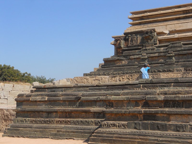 1389707_MahanavamiDibbaHampi.jpg - Mahanavami Dibba in Royal Enclosure. Hampi.
