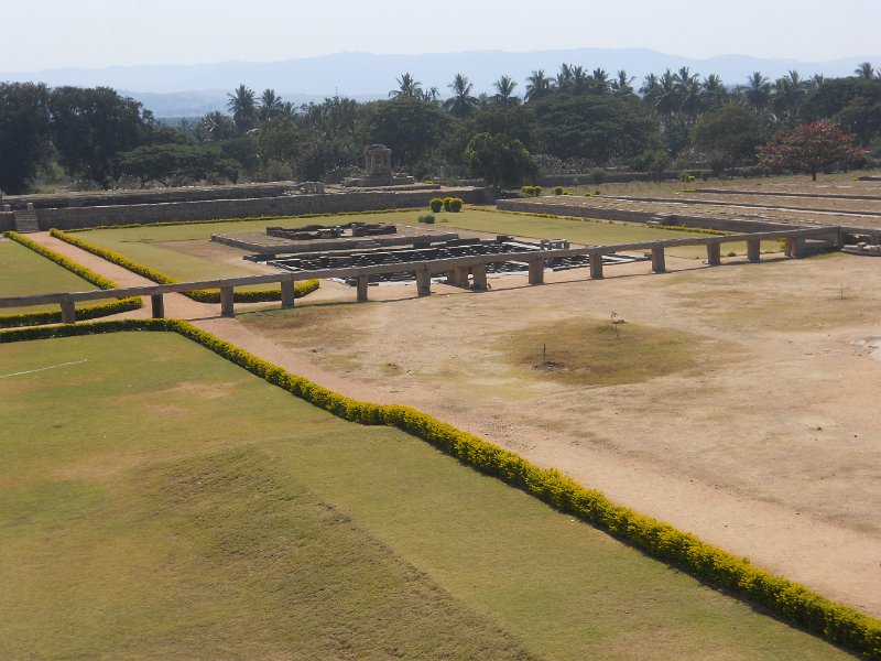 1402710_RoyalEnclosureHampi.jpg - View from Mahanavami Dibba in Royal Enclosure. Hampi.