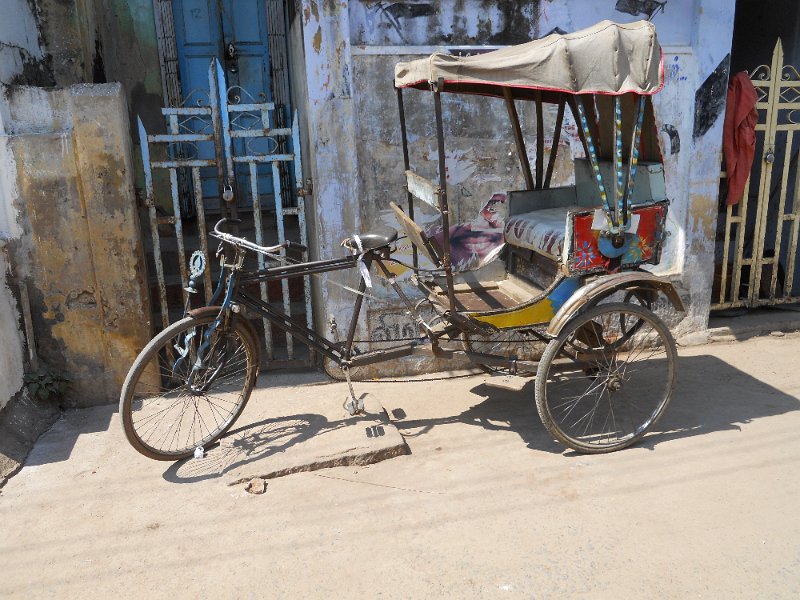 1564812_Madurai.jpg - Bicycle rickshaw in Madurai.