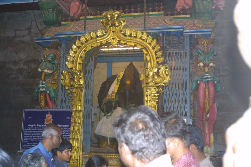 1584000_GanesheShrineInMennakshiTemple.jpg - Shrine to Ganesha inside the Meenakshi Temple. Madurai.