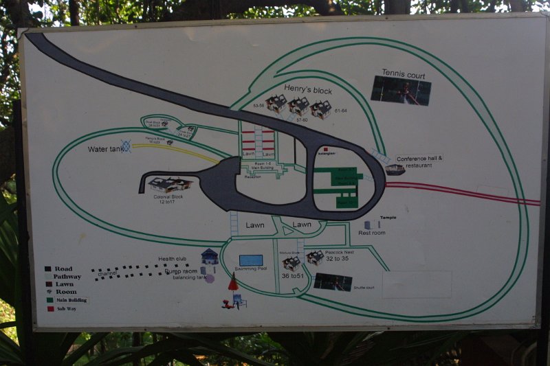 1615000_TajGardenHotelMap.jpg - Map of the Taj Garden Retreat Hotel. Madurai.