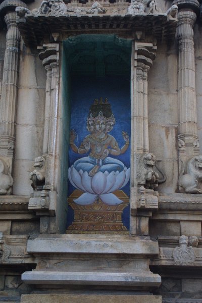 1675000_KoodalAlagarTemple.jpg - Picture of Lakshmi inside the Koodal Alagar Temple. Madurai.