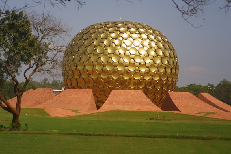 1904000_TheMatrimandirAtAuroville.jpg - The Matrimandir. Auroville.