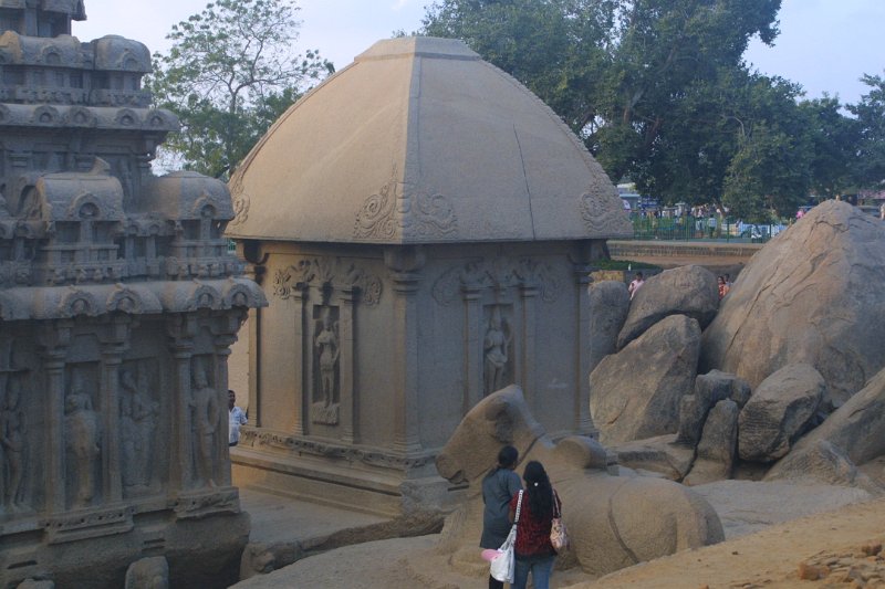 1945000_TheFiveRathas.jpg - Draupadi's Ratha. The Five Rathas. Mahabalipuram.