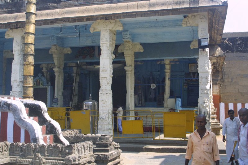 2023000_VaradarajaTempleKanchipuram.jpg - Entrance to main temple inside the Varadaraja Temple. Kanchipuram.