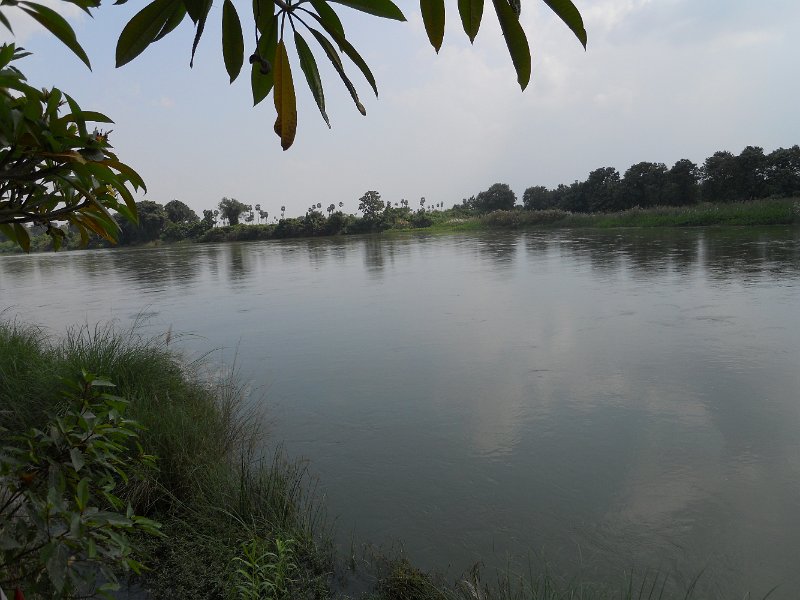 1687894_IdealRiverResortTamilNadu.jpg - View of the Vennar River from the Ideal River View Resort. Thanjavur.