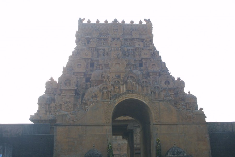 1715000_EntranceToBrihadisvaraTempleThanjavur.jpg - Entrance to the Brihadisvara Temple. Thanjavur.