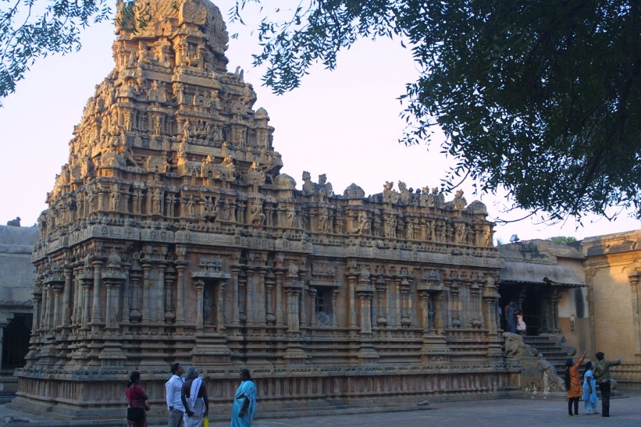 1732000_BrihadisvaraTemple.jpg - Shrine of Sri Subramanya at the Brihadisvara Temple. Thanjavur.