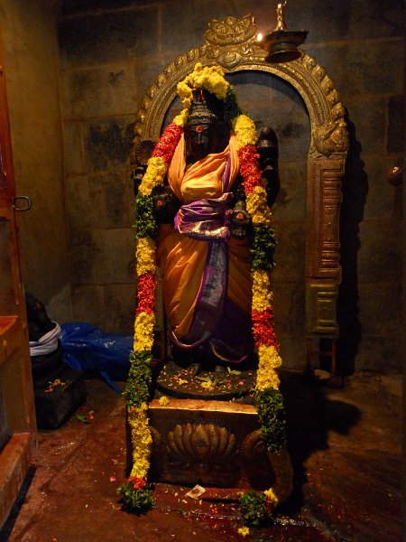 1774926_IdolAtAiravateswararTemple.jpg - Idol at the Airavateswarar Temple. Darasuram.