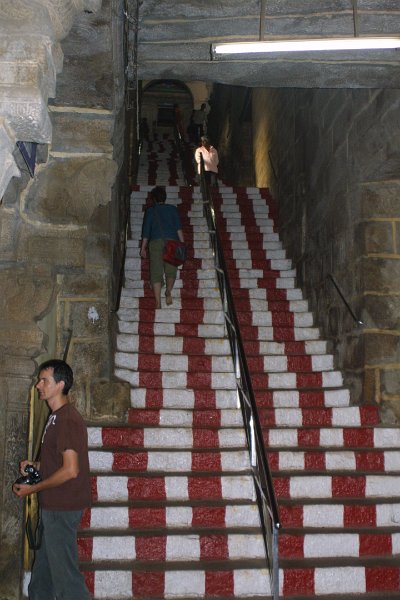 1814000_RockFortTempleThiruchi.jpg - Stairs up to the Rock Fort. Thiruchi.
